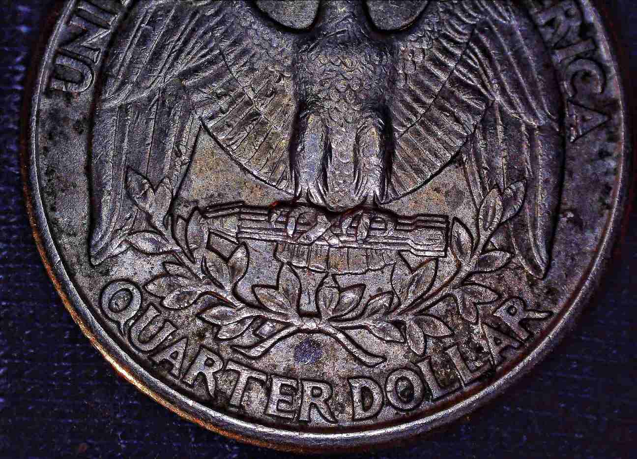1994-P-Quarter...strikethru-With-A-Hologram-On-Both-Sides